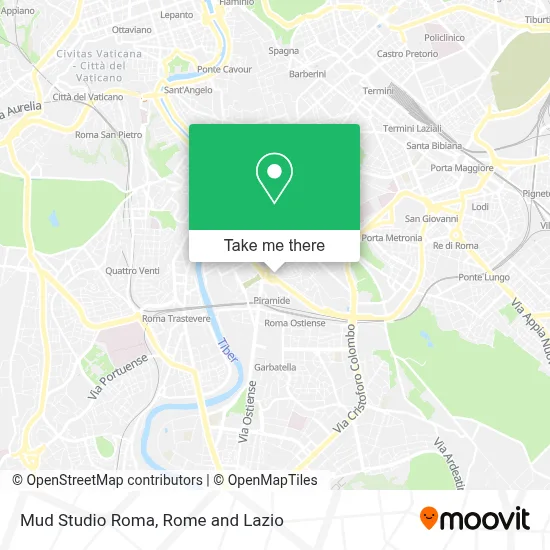 Mud Studio Roma map