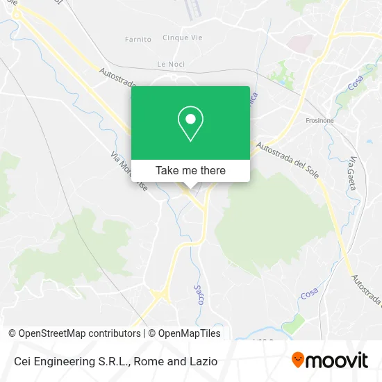 Cei Engineering S.R.L. map