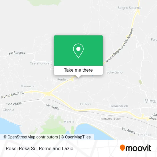 Rossi Rosa Srl map