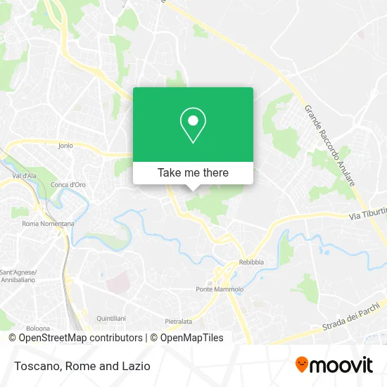 Toscano map
