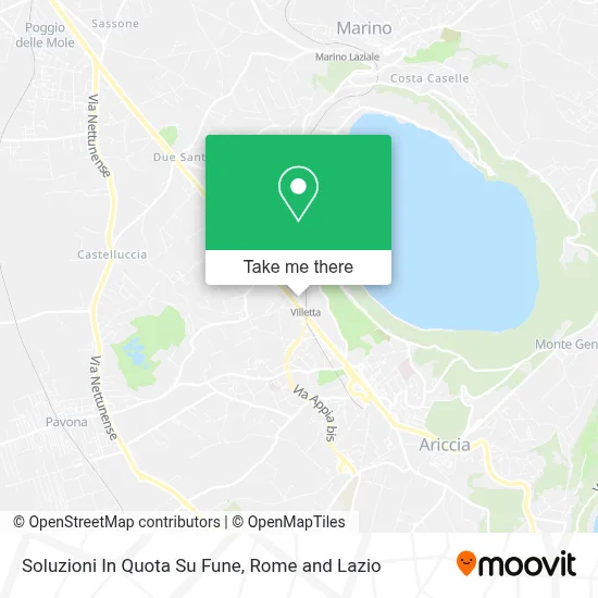 Soluzioni In Quota Su Fune map