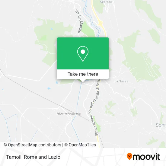 Tamoil map