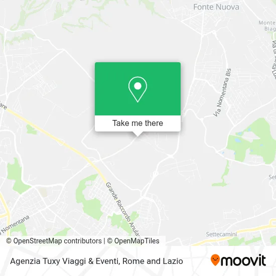 Agenzia Tuxy Viaggi & Eventi map