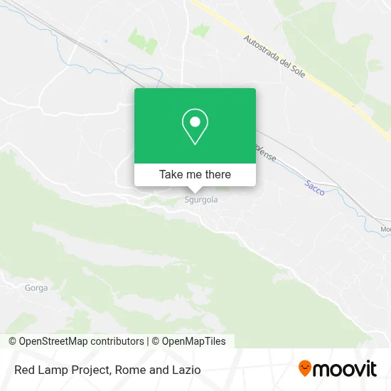 Red Lamp Project map
