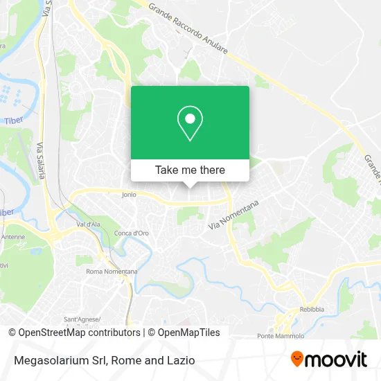 Megasolarium Srl map