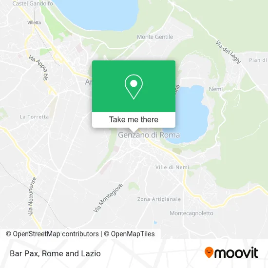 Bar Pax map
