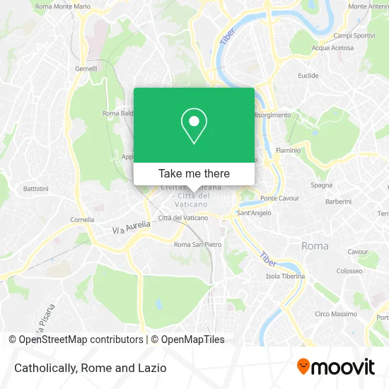 Catholically map