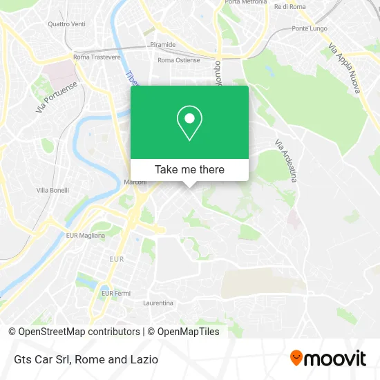 Gts Car Srl map