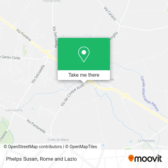 Phelps Susan map