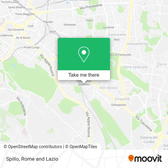 Spillo map
