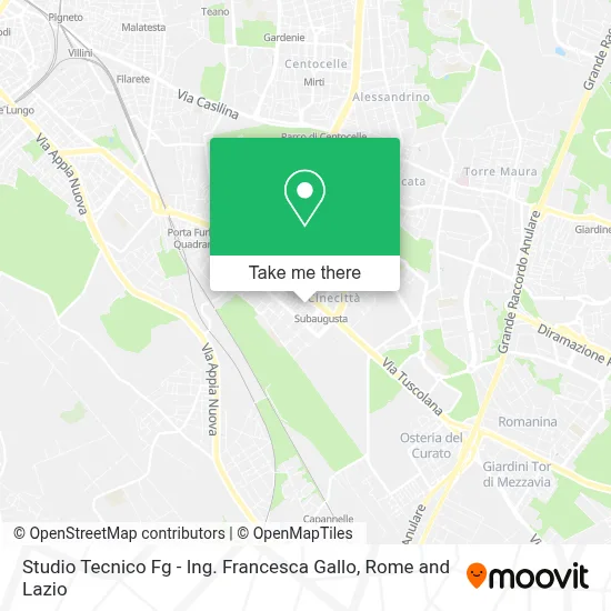 Studio Tecnico Fg - Ing. Francesca Gallo map