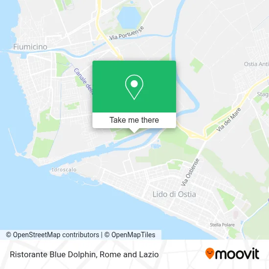 Ristorante Blue Dolphin map
