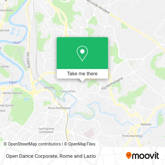 Open Dance Corporate map