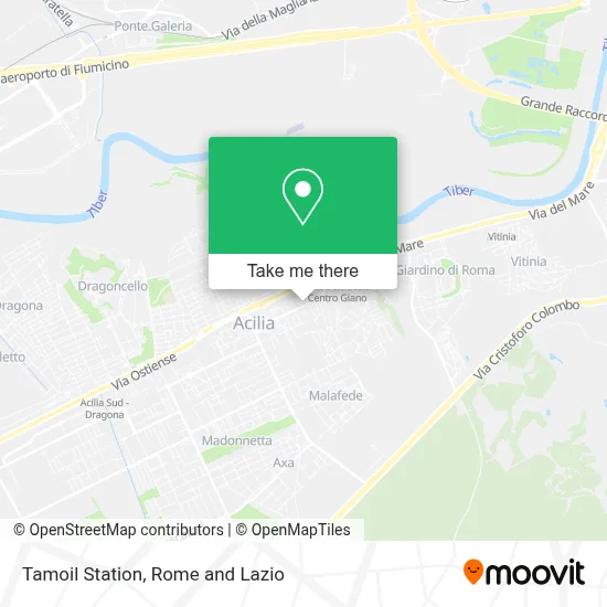 Tamoil Station map