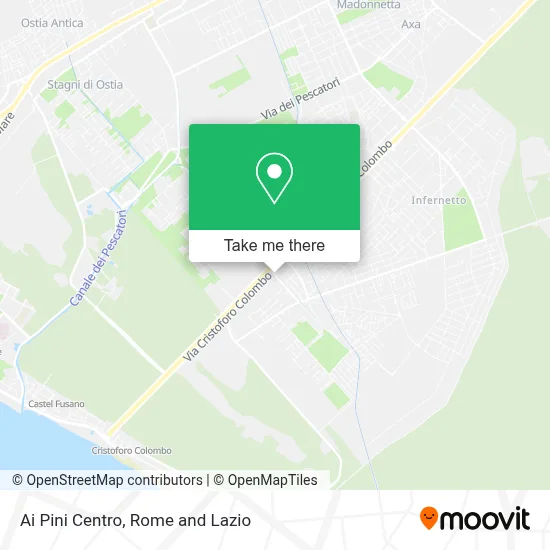 Ai Pini Centro map