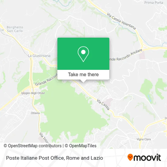 Poste Italiane Post Office map