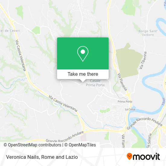 Veronica Nails map
