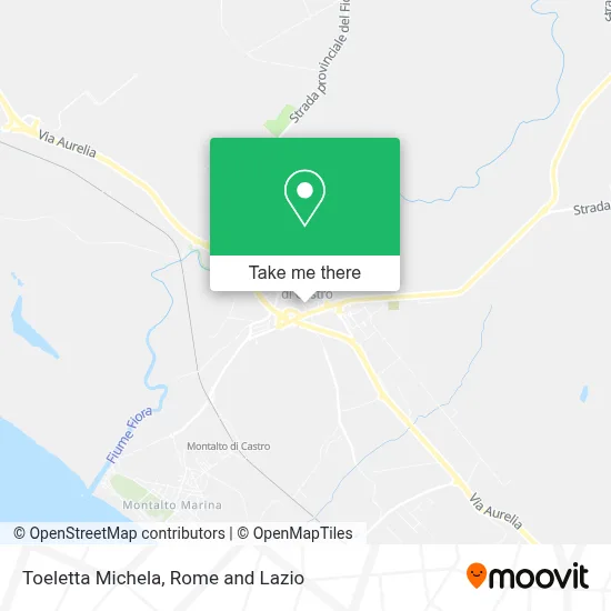 Toeletta Michela map