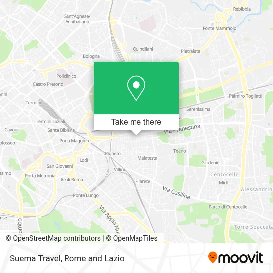 Suema Travel map