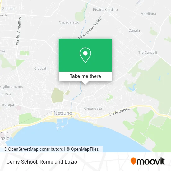 Gemy School map