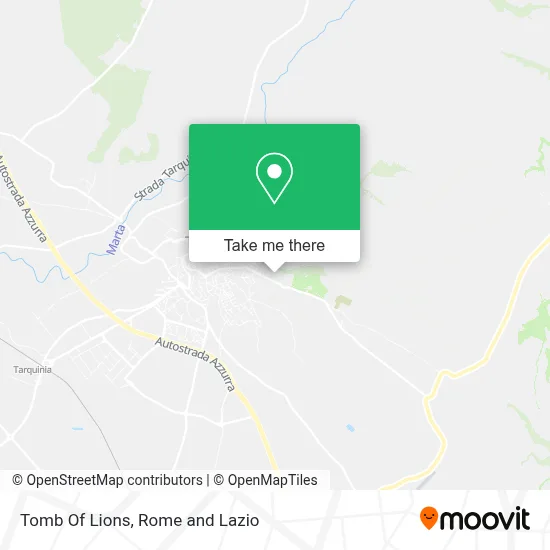 Tomb Of Lions map