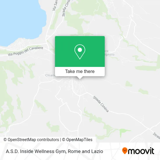 A.S.D. Inside Wellness Gym map
