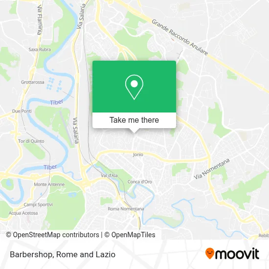 Barbershop map