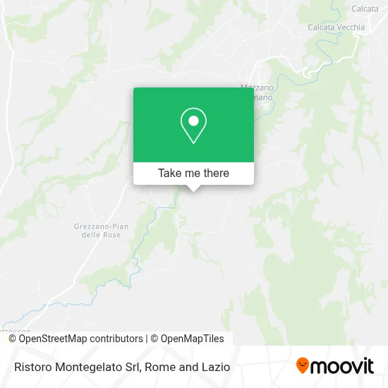 Ristoro Montegelato Srl map