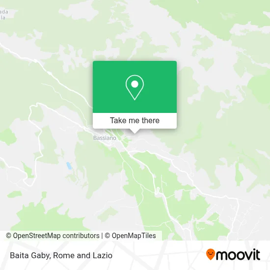 Baita Gaby map