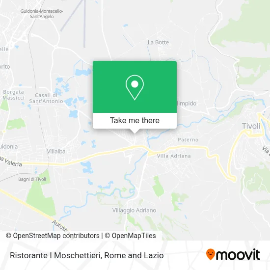 Ristorante I Moschettieri map