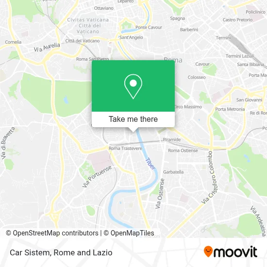 Car Sistem map
