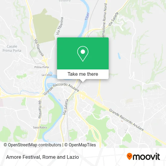 Amore Festival map