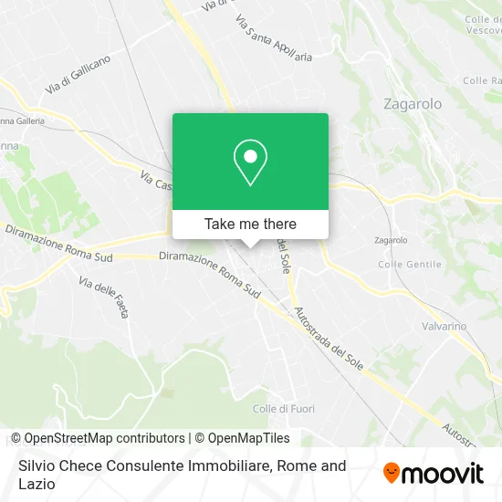 Silvio Chece Consulente Immobiliare map
