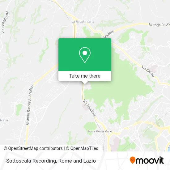 Sottoscala Recording map
