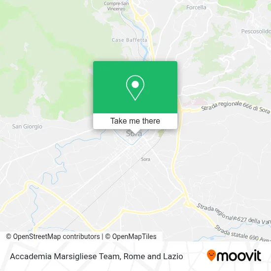 Accademia Marsigliese Team map