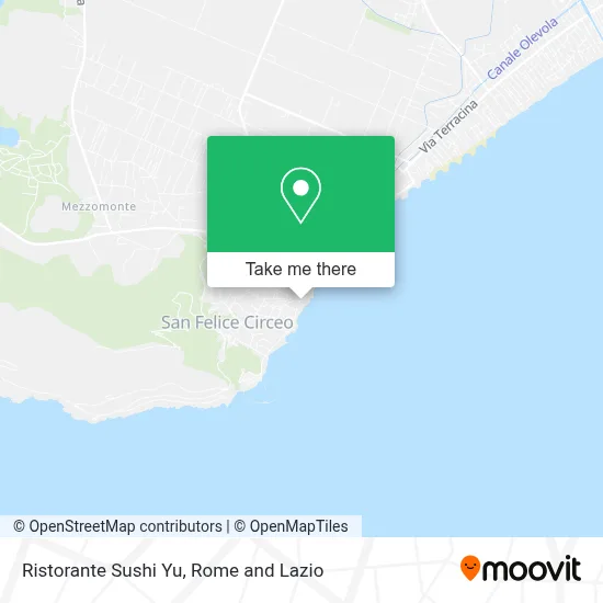 Ristorante Sushi Yu map