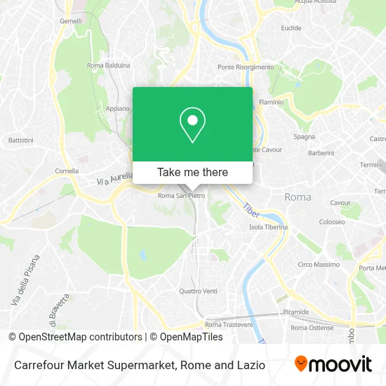 Carrefour Market Supermarket map
