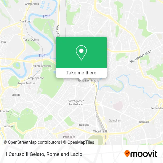 I Caruso Il Gelato map
