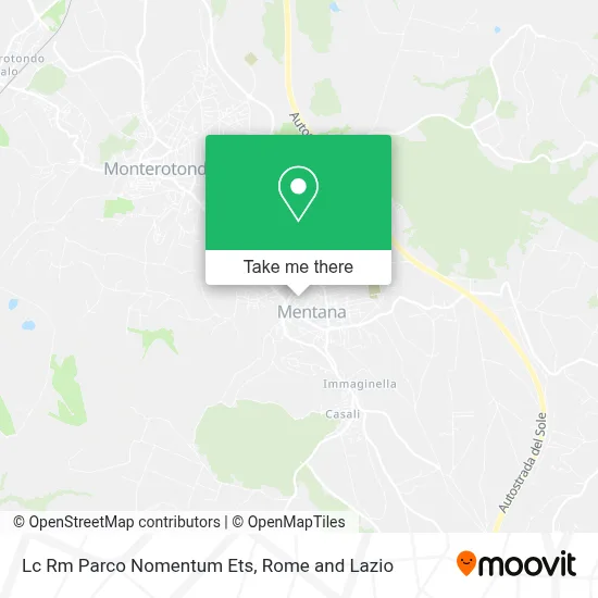 Lc Rm Parco Nomentum Ets map