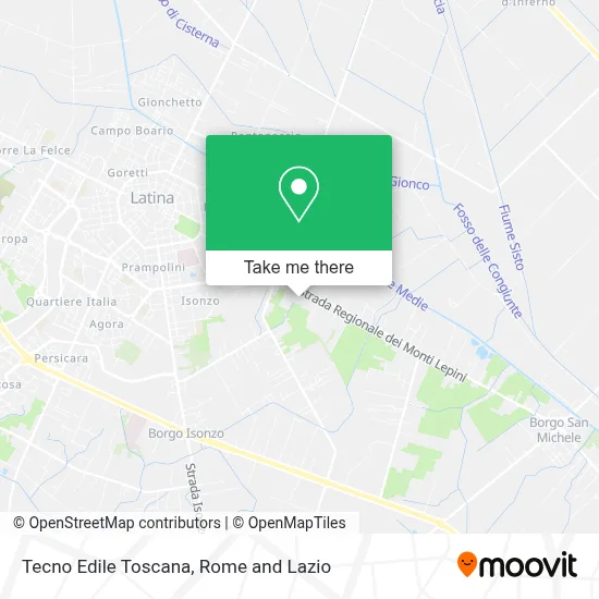 Tecno Edile Toscana map