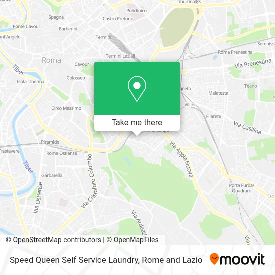 Speed Queen Self Service Laundry map