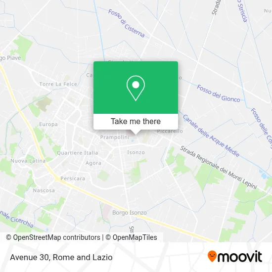 Avenue 30 map
