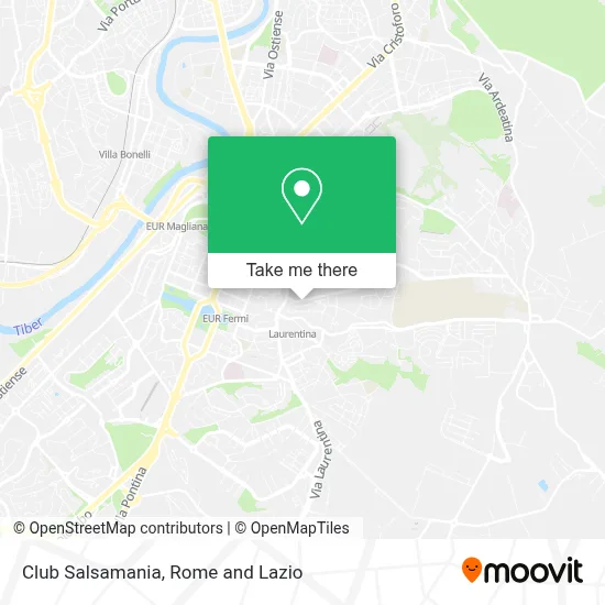 Club Salsamania map