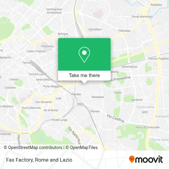 Fax Factory map