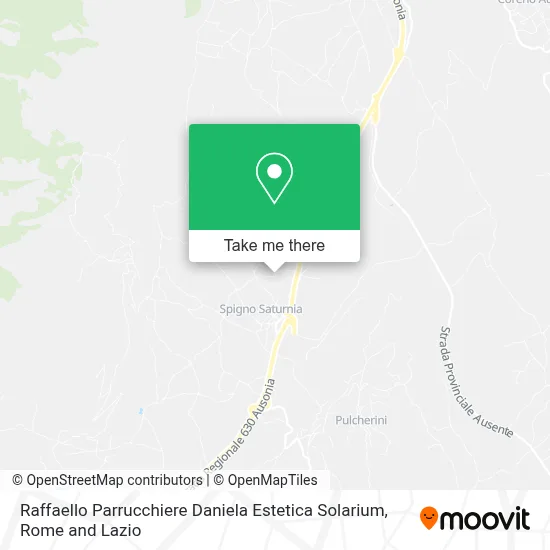 Raffaello Parrucchiere Daniela Estetica Solarium map