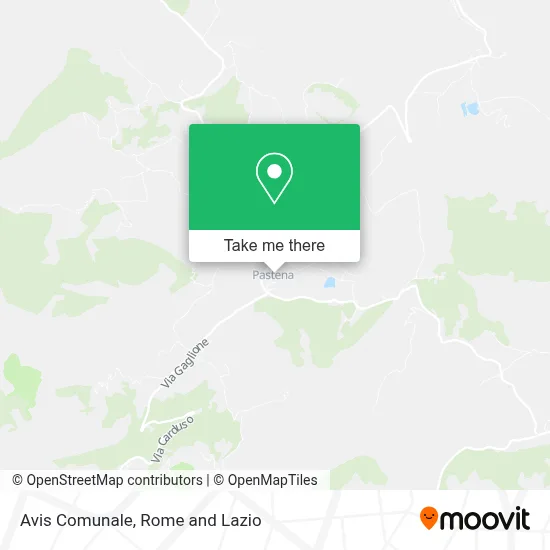 Avis Comunale map