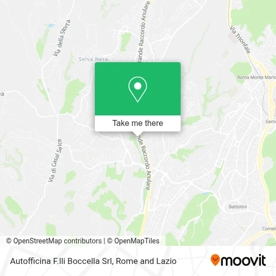 Autofficina F.lli Boccella Srl map