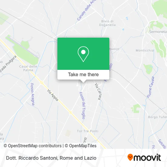 Dott. Riccardo Santoni map
