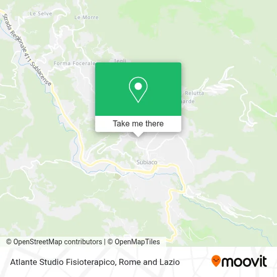 Atlante Studio Fisioterapico map