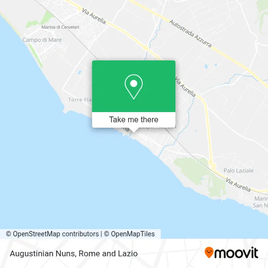 Augustinian Nuns map